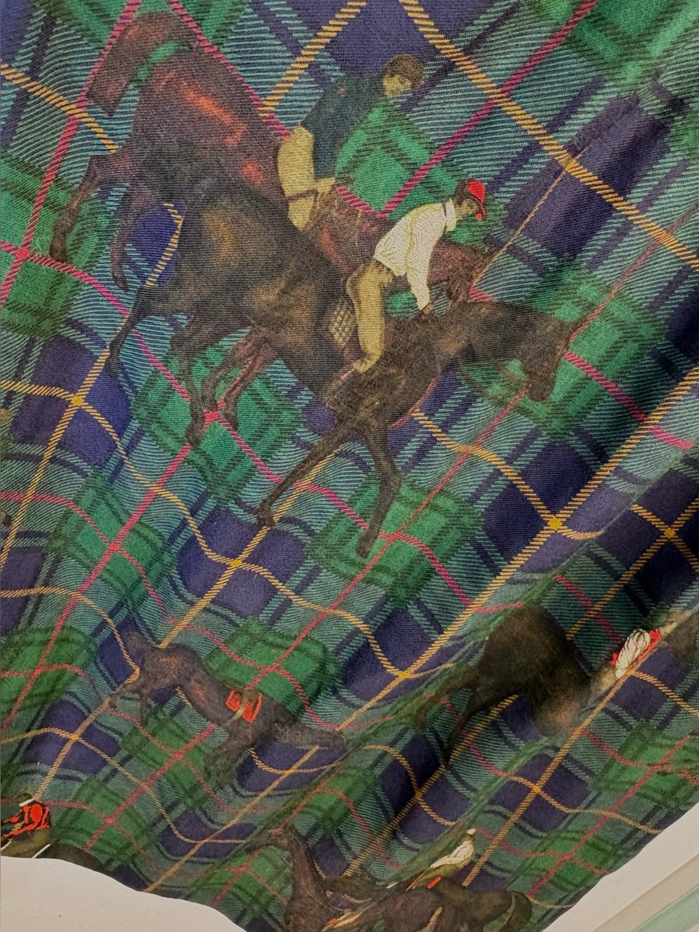 Vintage Ralph Lauren Polo Pleated Tartan Plaid Equestrian Horse Skirt Size 6 - Picture 3 of 7
